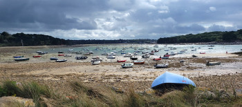 Zeitgenössisches Werk mit dem Titel « Baie de Morlaix 01 », Erstellt von CATHY COZIC