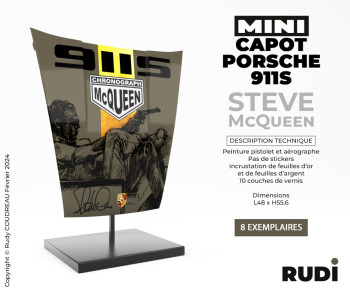 Zeitgenössisches Werk mit dem Titel « Mini Steve 911S », Erstellt von RUDI