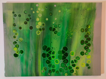 Zeitgenössisches Werk mit dem Titel « Chlorophyll », Erstellt von BENJAMIN FOULD