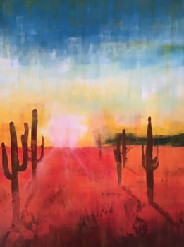 Zeitgenössisches Werk mit dem Titel « Arizona », Erstellt von PACOTILLE