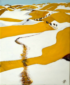 Desert under snow Auf der ARTactif-Website