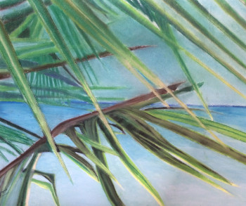 Zeitgenössisches Werk mit dem Titel « Beauté tropicale », Erstellt von ART-MAM