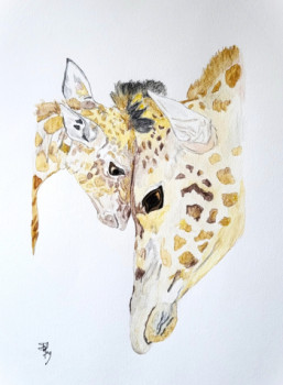 Girafe et girafon Auf der ARTactif-Website