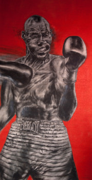 Zeitgenössisches Werk mit dem Titel « Le boxer », Erstellt von ERIC ERIC