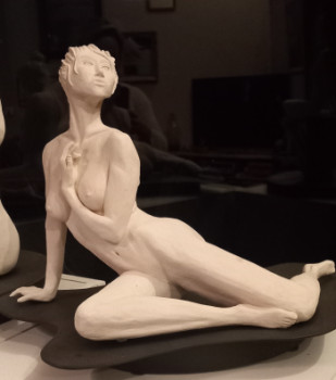 Zeitgenössisches Werk mit dem Titel « Sensualité », Erstellt von JULIE F.SCULPTURES