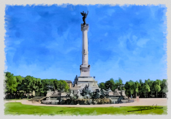 la colonne des girondins Auf der ARTactif-Website