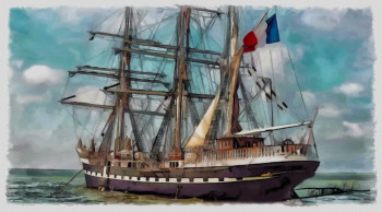 le belem en mer Auf der ARTactif-Website