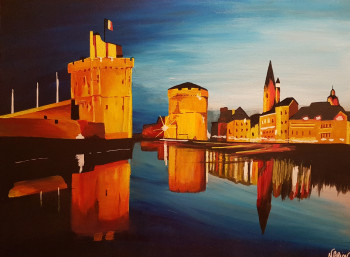 Zeitgenössisches Werk mit dem Titel « La rochelle », Erstellt von NATHALIE BRION