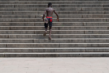 Zeitgenössisches Werk mit dem Titel « Un dimanche à Sao Paulo », Erstellt von STéPHANE BOUDON