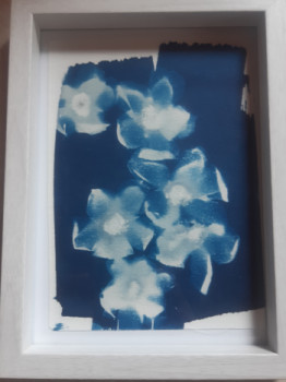 Zeitgenössisches Werk mit dem Titel « Cyanotype », Erstellt von LEELOO