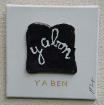 Zeitgenössisches Werk mit dem Titel « Toast en hommage à Benjamin Vautier dit: BEN », Erstellt von JEAN-FRANçOIS LESENFANS