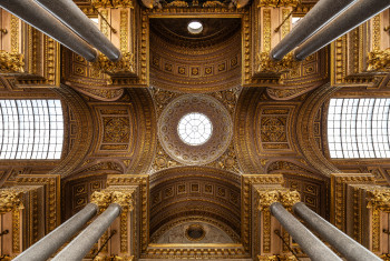 Zeitgenössisches Werk mit dem Titel « Plafond de la Galerie des Batailles - Versailles », Erstellt von CHRISTIAN SKIADA