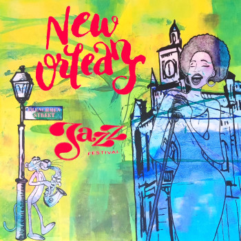 Zeitgenössisches Werk mit dem Titel « New Orleans Jazz », Erstellt von JMCHAPS