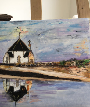 Zeitgenössisches Werk mit dem Titel « La Chapelle Notre Dame », Erstellt von DANA M