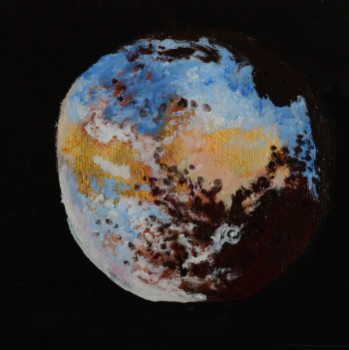 Zeitgenössisches Werk mit dem Titel « Pluto », Erstellt von ABDELGHAFAR