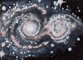 Zeitgenössisches Werk mit dem Titel « Whirlpool Galaxie », Erstellt von ABDELGHAFAR