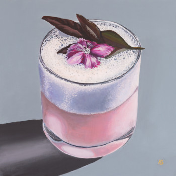 Zeitgenössisches Werk mit dem Titel « Instagrammable, The Cocktail Series F », Erstellt von ASUPERNOVA STUDIO