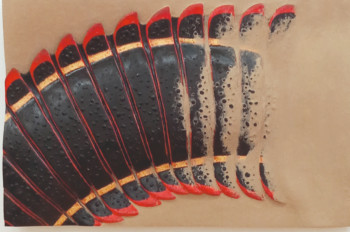 Zeitgenössisches Werk mit dem Titel « Arthropleura », Erstellt von WINFRIED KEMPF