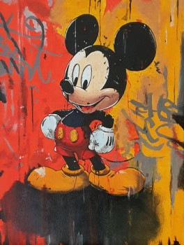 Zeitgenössisches Werk mit dem Titel « mickey », Erstellt von CREATIVELINE