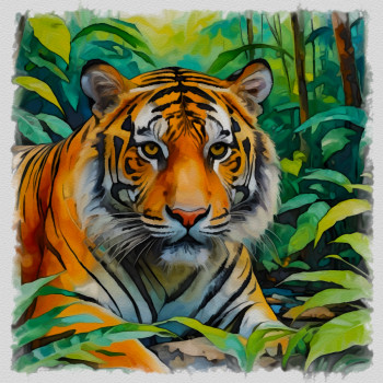 tigre du bengal Auf der ARTactif-Website