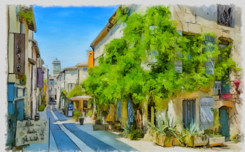 rue principale à st Remy de Provence Auf der ARTactif-Website