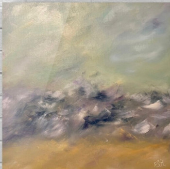 Zeitgenössisches Werk mit dem Titel « Jour de tempête », Erstellt von SR - SANDY ART