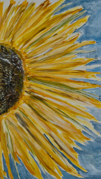 Zeitgenössisches Werk mit dem Titel « Girasol », Erstellt von KARMEN KON K