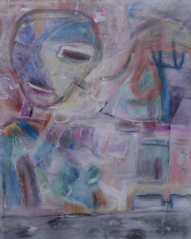 Zeitgenössisches Werk mit dem Titel « JAZZ PAINTING B1 », Erstellt von RAMON LOPEZ