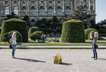 Zeitgenössisches Werk mit dem Titel « KUNSTHISTORISCHES MUSEUM WIEN », Erstellt von OLIVERVONBERG