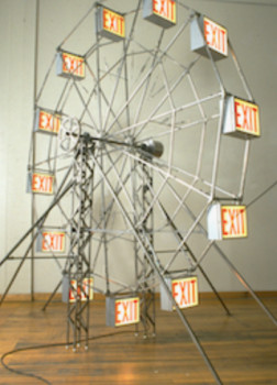 Zeitgenössisches Werk mit dem Titel « Exit  Ferris Wheel », Erstellt von GWEN GéRARD