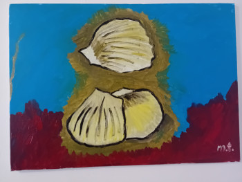 Zeitgenössisches Werk mit dem Titel « Coquilles », Erstellt von MARTIN