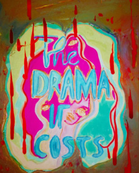 Zeitgenössisches Werk mit dem Titel « THE DRAMA IT COSTS », Erstellt von EYSEE