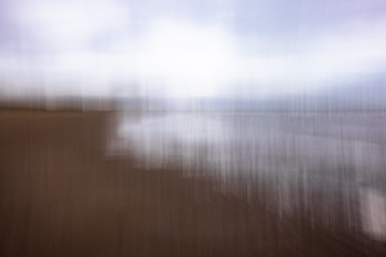 Zeitgenössisches Werk mit dem Titel « Blurry sea III », Erstellt von CARMEN LAZARESCU