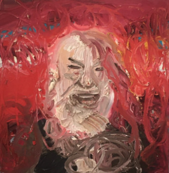 Zeitgenössisches Werk mit dem Titel « ROBERT WYATT », Erstellt von CHRISTOPHE LE BIHAN