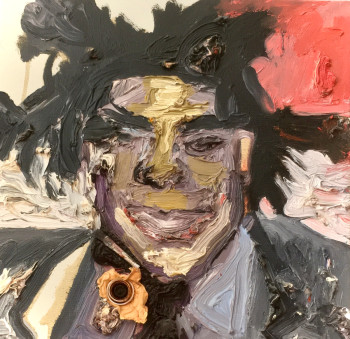 Zeitgenössisches Werk mit dem Titel « JEAN-MICHEL BASQUIAT », Erstellt von CHRISTOPHE LE BIHAN