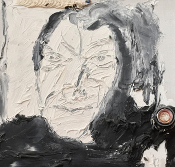 Zeitgenössisches Werk mit dem Titel « ANTONIN ARTAUD 2 », Erstellt von CHRISTOPHE LE BIHAN