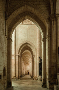 Zeitgenössisches Werk mit dem Titel « Abbaye », Erstellt von DOMINIQUE MOLLICONE