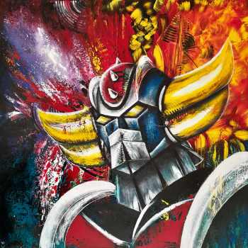 Zeitgenössisches Werk mit dem Titel « The Great Grendizer », Erstellt von ESTELLE BARBET