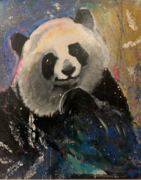 Zeitgenössisches Werk mit dem Titel « Panda », Erstellt von JEAN -MARIE DENIEL