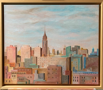 Zeitgenössisches Werk mit dem Titel « New York 1 », Erstellt von MICHEL CROZE