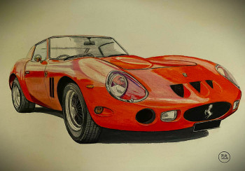 Ferrari 250 GTO Auf der ARTactif-Website