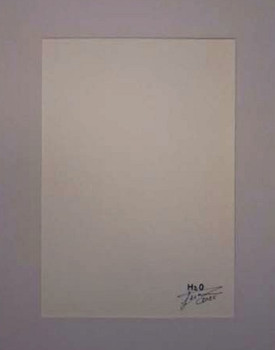 Zeitgenössisches Werk mit dem Titel « L'Aquarelle sans eau », Erstellt von LOUIS LERAY