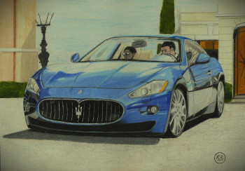 Maserati GranTurismo à Monaco Auf der ARTactif-Website