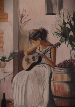 La dame à la guitare Auf der ARTactif-Website