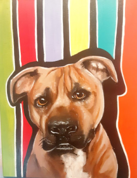 Zeitgenössisches Werk mit dem Titel « Sheldon », Erstellt von TANOPOULOSART