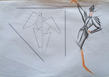 Zeitgenössisches Werk mit dem Titel « Boceto, Colección 1988 », Erstellt von DIVA CUTE