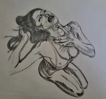 Zeitgenössisches Werk mit dem Titel « Je pense à toi », Erstellt von GIANLUCA OTTAVIANI