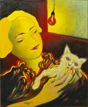 La dame au chat Auf der ARTactif-Website