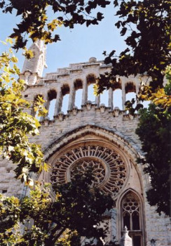 Zeitgenössisches Werk mit dem Titel « Mallorca - Cathédrale de Soller - encadré », Erstellt von SARCIE