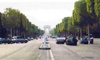 Zeitgenössisches Werk mit dem Titel « paris au mois de mai », Erstellt von ALAIN SERRUYA